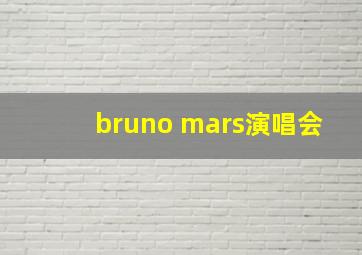 bruno mars演唱会